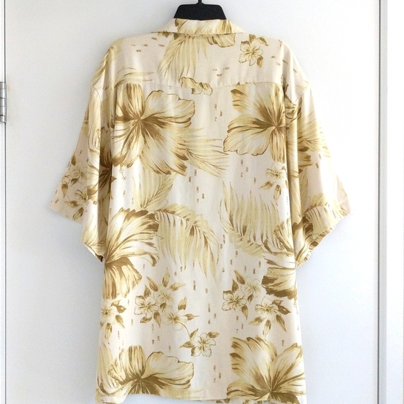 Reyn Spooner regency silk jacquard hawaiian shirt - Picture 2 of 11